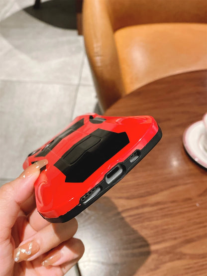 Fashion Sports Car IMD Process Soft & Hard Balanced Anti-Drop, Anti-Sweat, Anti-Fingerprint, Wear-Resistant, Non-Fading Phone Case Compatible With IPhone 17 Pro Max/17 Pro/17 Air/17/16 Pro Max/16 Plus