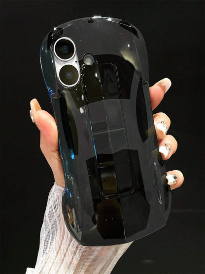 Fashion Sports Car IMD Process Soft & Hard Balanced Anti-Drop, Anti-Sweat, Anti-Fingerprint, Wear-Resistant, Non-Fading Phone Case Compatible With IPhone 17 Pro Max/17 Pro/17 Air/17/16 Pro Max/16 Plus