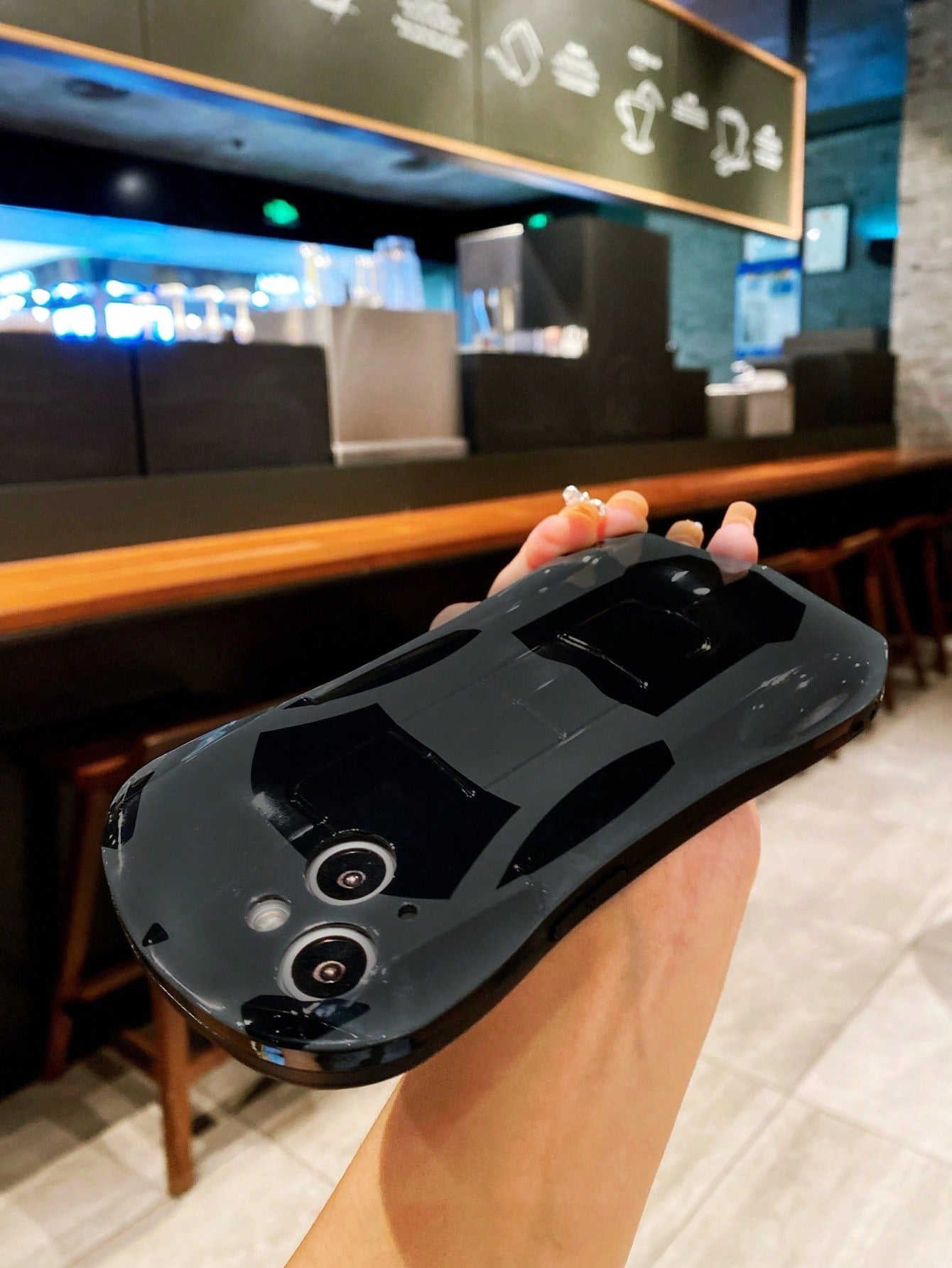 Fashion Sports Car IMD Process Soft & Hard Balanced Anti-Drop, Anti-Sweat, Anti-Fingerprint, Wear-Resistant, Non-Fading Phone Case Compatible With IPhone 17 Pro Max/17 Pro/17 Air/17/16 Pro Max/16 Plus