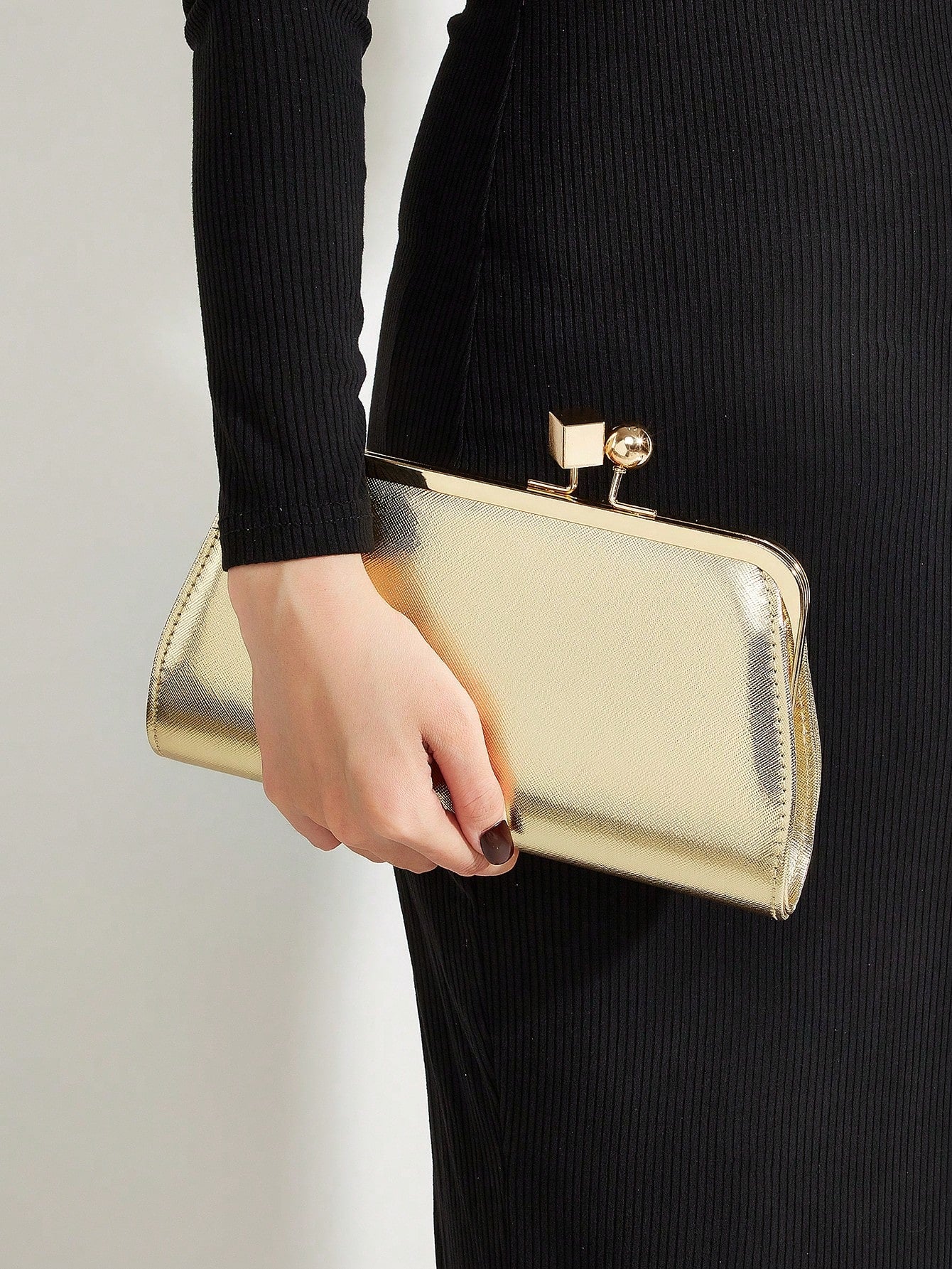 Fashionable Elegant PU Leather Women's Clutch, Elegant Evening Handbag, Formal Ball Gown Wedding Bag, Suitable For Women's Daily Commute Or Dating, Also Suitable For Parties, Weddings, Balls, Evening