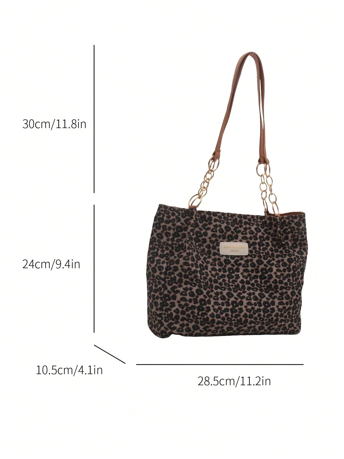 Fashionable Striped Handbag- Women's Large Capacity Shoulder Bag- Zipper Tote Bag For Daily Use- Metal Chain Tote Bag Minimalist Chain Shoulder Tote Bag For Teen Girls Women College Students,Rookie