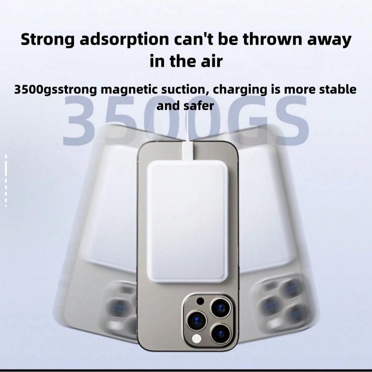 Fast Charging Magnetic Power Bank Portable Power Source MagSafe Compatible Portable Charger, 5000mAh/10000mAh Magnetic Power Bank For IPhone 17/16/15/14/13/12, Battery Pack, Outdoor Travel Use, Memori