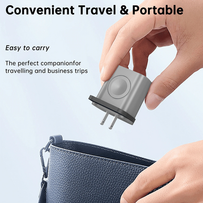 Fast Charging Watch Wireless Charging 3-In-1 Charger Compatible With Apple Watch Series 2/3/4/5/6/7/SE/8/9/10/Ultra, PD 25W USB C Fast Charging Dual Port Wall Charger Block, Travel Essential Charge Co