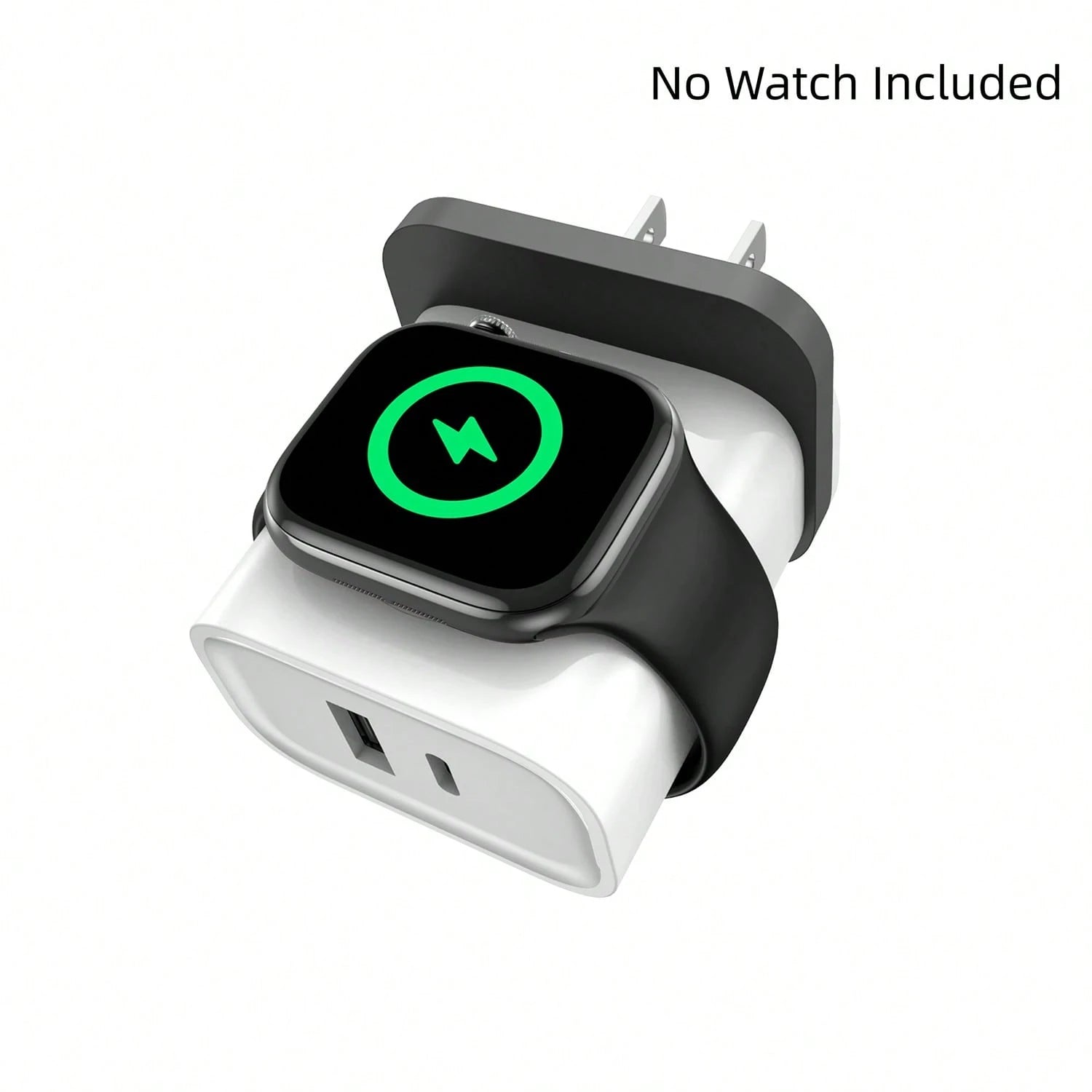 Fast Charging Watch Wireless Charging 3-In-1 Charger Compatible With Apple Watch Series 2/3/4/5/6/7/SE/8/9/10/Ultra, PD 25W USB C Fast Charging Dual Port Wall Charger Block, Travel Essential Charge Co