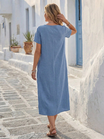 Faunlyn Women's Long Casual Dresses,Bohemia,Summer Dresses For Women
