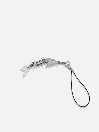 Fishbone Design Phone Lanyard Gifts For Mother, Family, Friends, Birthday, Holiday Phone Charm, Phone Chain