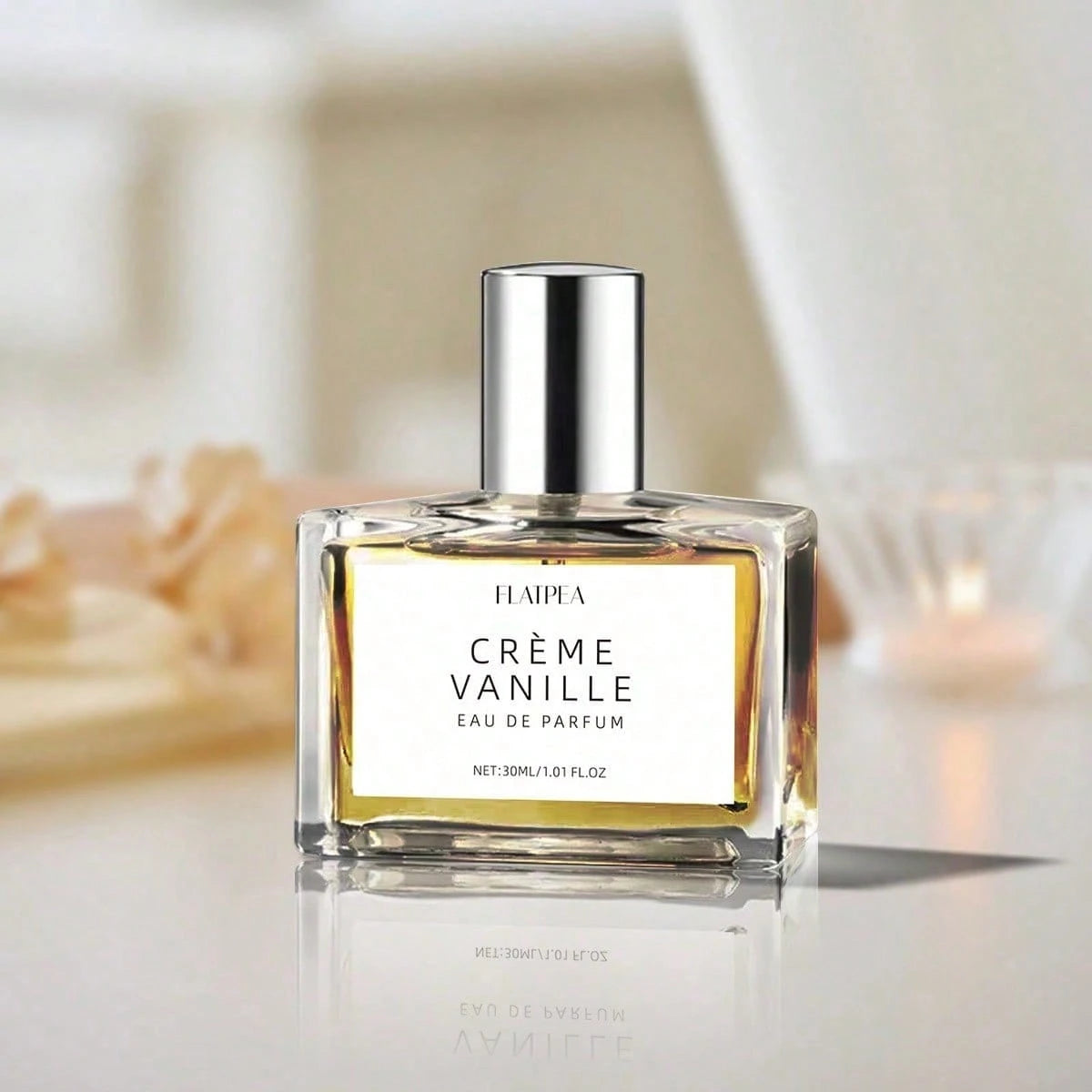 FLATPEA 30ml Vanilla Cream Perfume, Sweet And Charming, Long-Lasting Fresh Fragrance, Showing Unique Charm, Ideal Gift For Girlfriends And Friends