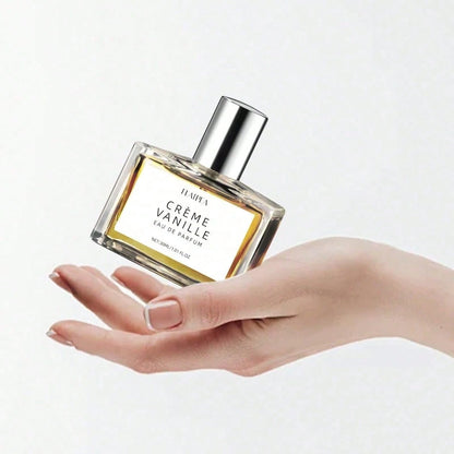 FLATPEA 30ml Vanilla Cream Perfume, Sweet And Charming, Long-Lasting Fresh Fragrance, Showing Unique Charm, Ideal Gift For Girlfriends And Friends