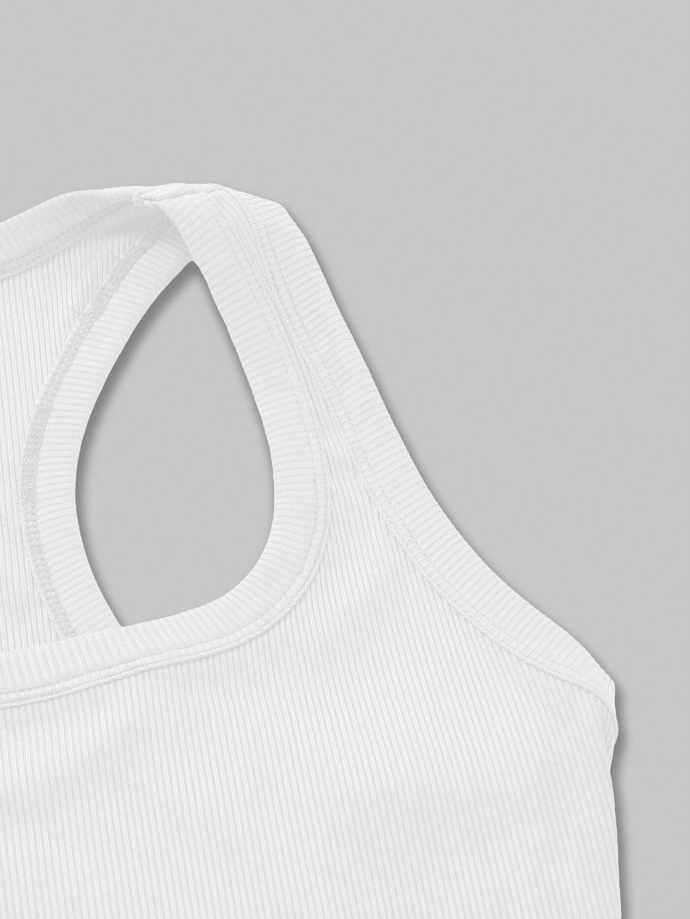 Floreya Square Neck Camisole Top For Women, Casual Slim Fit Sleeveless Crop Top, Versatile For Summer, Autumn & Spring White, Clean Girl Aesthetic