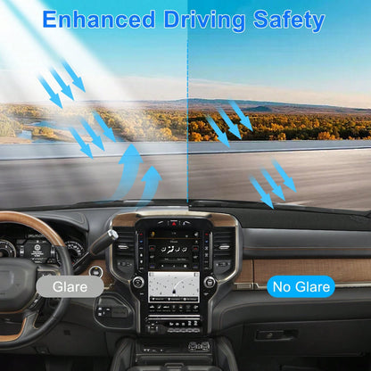 For 2019-2025 Dodge Ram 1500 2500 3500 Anti-Slip Dashboard Cover Dash Mat Carpet