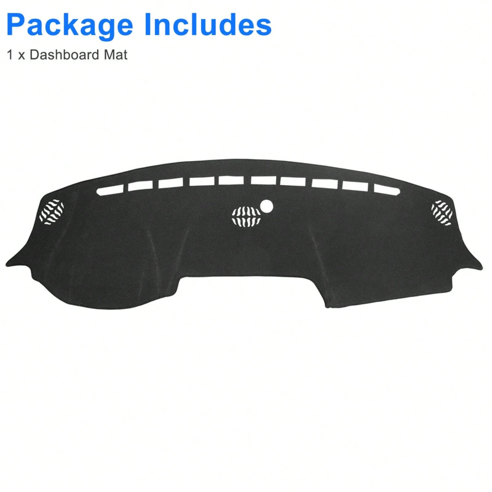 For 2019-2025 Dodge Ram 1500 2500 3500 Anti-Slip Dashboard Cover Dash Mat Carpet