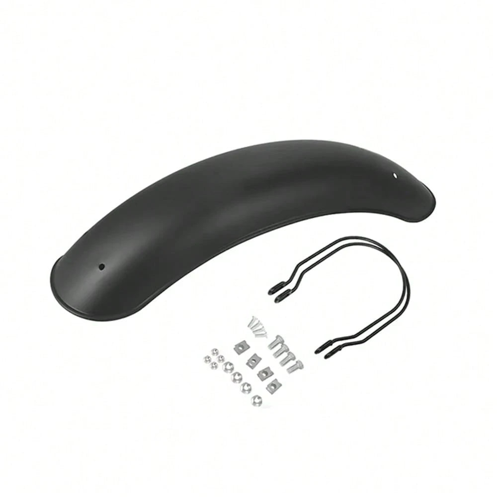 Front Fender For GN125 Bobber, CG125 Cafe Racer, Chopper And Tracker Motorcycles- Vintage Metal Material (Black)