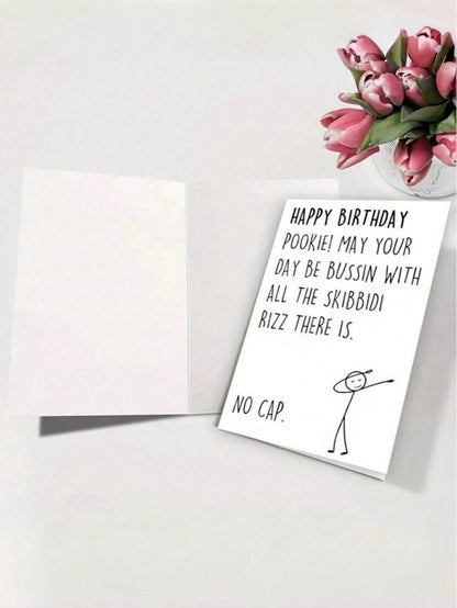 Fun Birthday Card, Suitable For Boys And Girls, 13th, 14th, 15th, 16th, 17th, 18th, 21st Birthday, Birthday Decorations And Gifts, Suitable For Sons, Daughters, Teenagers, 10 To 30 Years Old, Designed