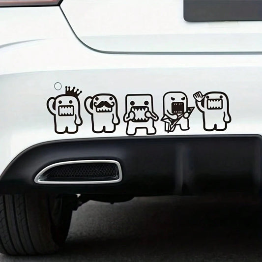 Funny Reflective Car Sticker Car Side Window Rear Windshield Decorative Waterproof Sticker Electric Motorcycle Notebook Sticker