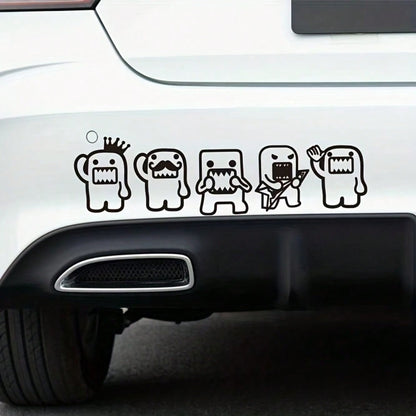 Funny Reflective Car Sticker Car Side Window Rear Windshield Decorative Waterproof Sticker Electric Motorcycle Notebook Sticker