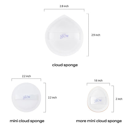 glow Mini Cloud Sponge