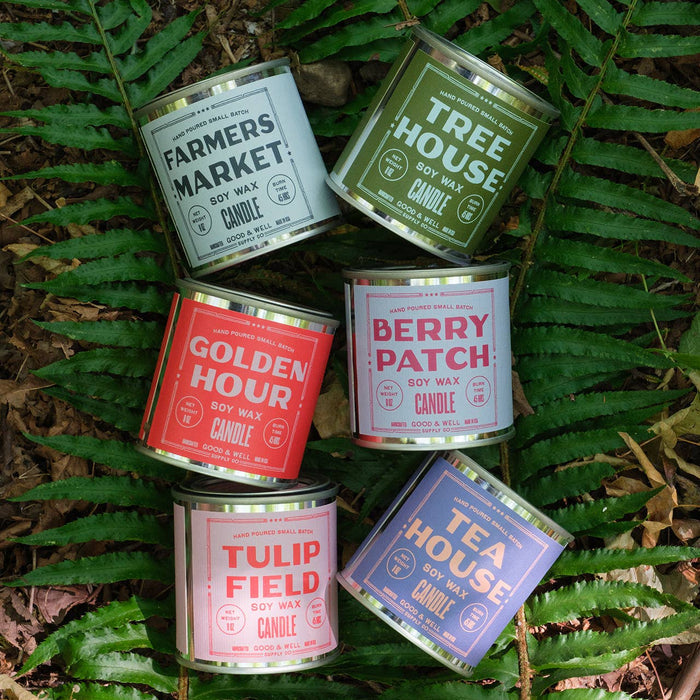 Good & Well Supply Co. - Golden Hour Soy Candle - Happy Place Collection