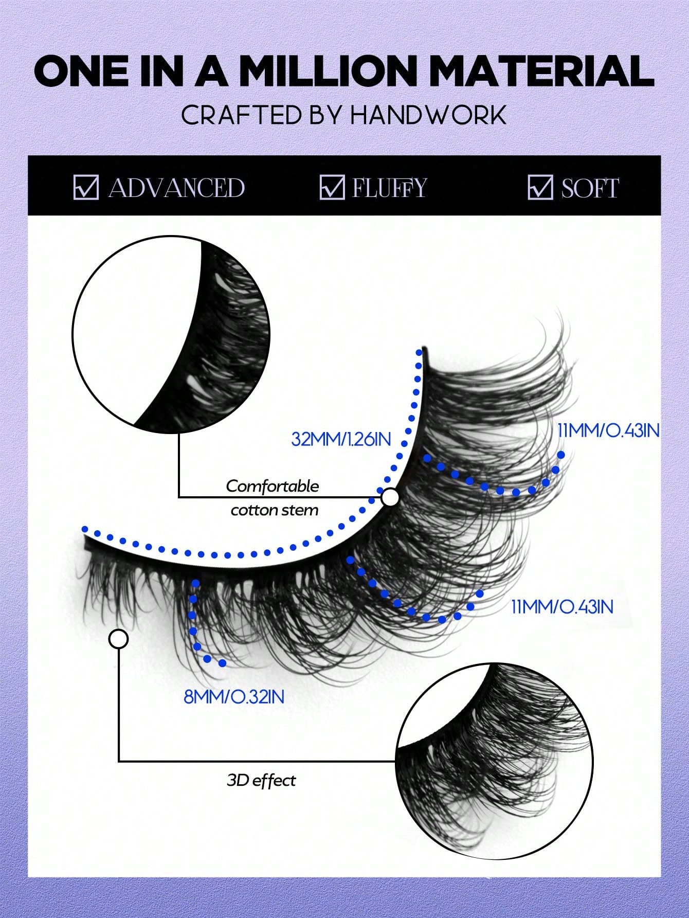 GROINNEYA 10 Pairs Manga Lashes Faux Mink Eyelashes Cat Eye Eyelashes Natural Full False Eyelashes Volumized Eyelash Extension Travel Essentials Material Upgrade Makeup Tools(2-PN31) Strip Lashes, Las