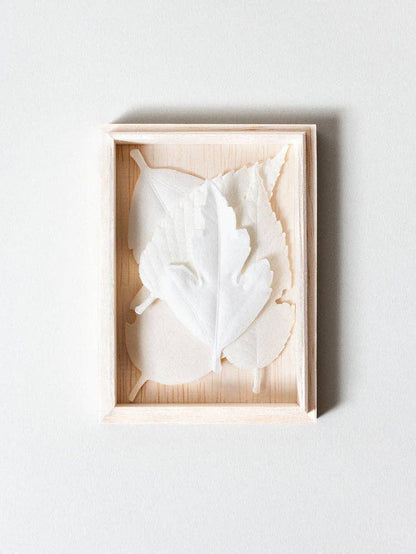 HA KO Paper Incense - Wooden Box Set of 5 With Felt Mat