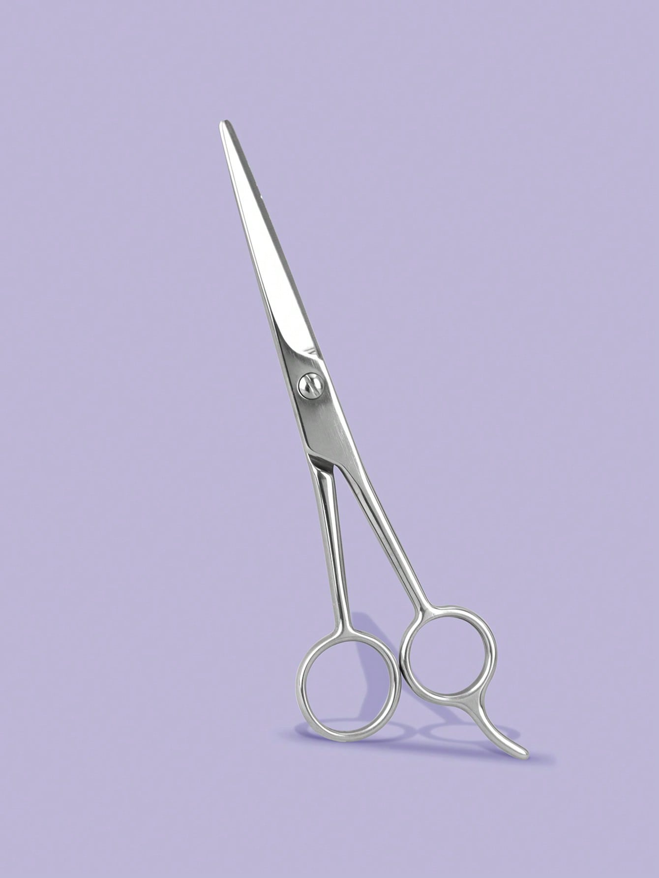 Hair Cutting Scissors Home Use 6.5 Inch Right Handed Razor Edge Barber Scissors Salon Haircutting Stainless Steel Material Hand Sharpened Silver/Black