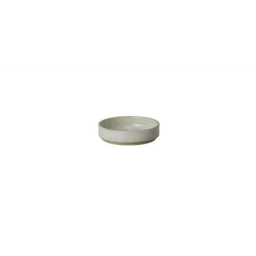 Hasami Porcelain Lid / Coaster, Gloss Grey