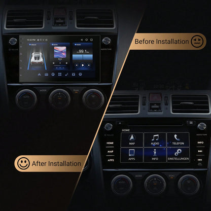 Haudio 2+64GB Android 13 Double Din Car Stereo Wireless Apple Carplay Android Auto 7 Inch Bluetooth Touchscreen Car Radio GPS Navigation HiFi WiFi FM Backup Camera