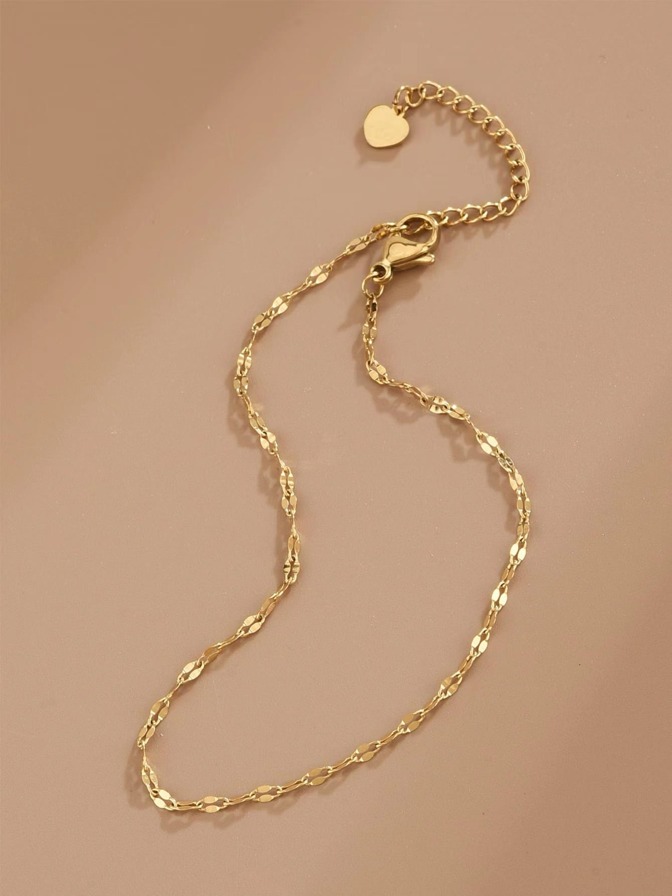 Heart Decor Anklet Valentines