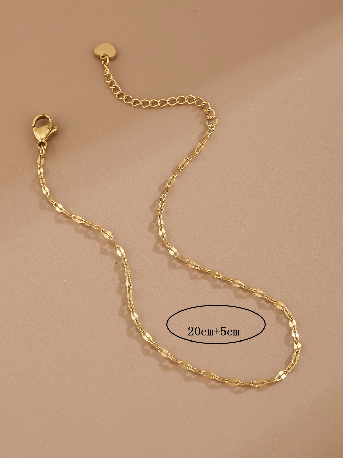 Heart Decor Anklet Valentines