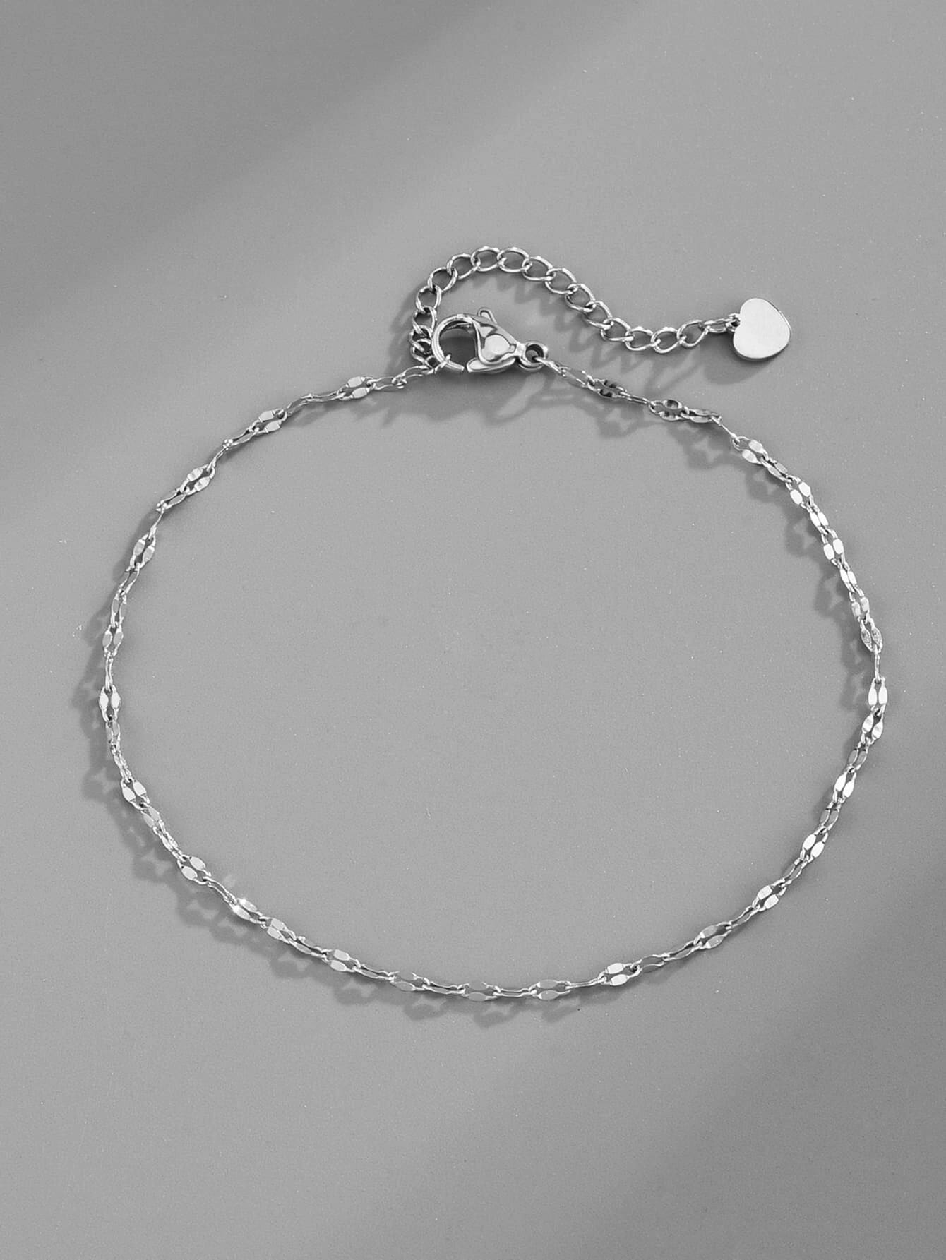 Heart Decor Anklet Valentines