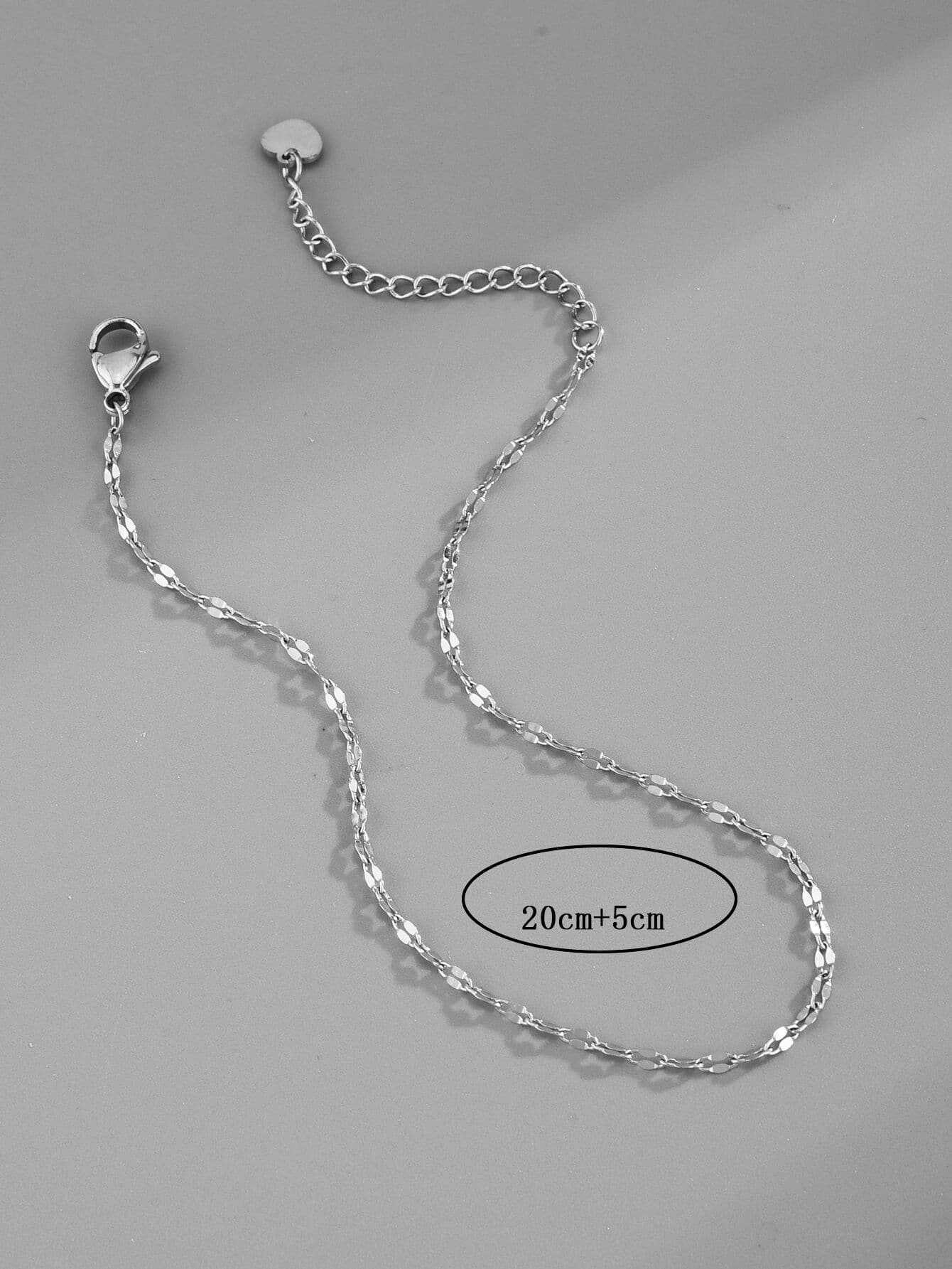 Heart Decor Anklet Valentines