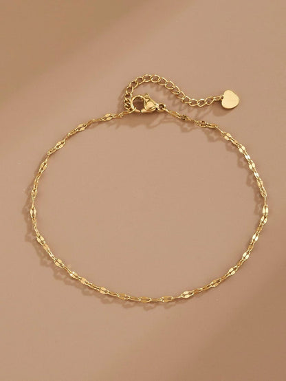 Heart Decor Anklet Valentines
