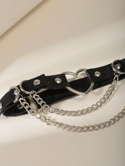 Heart Decor Thigh Garter