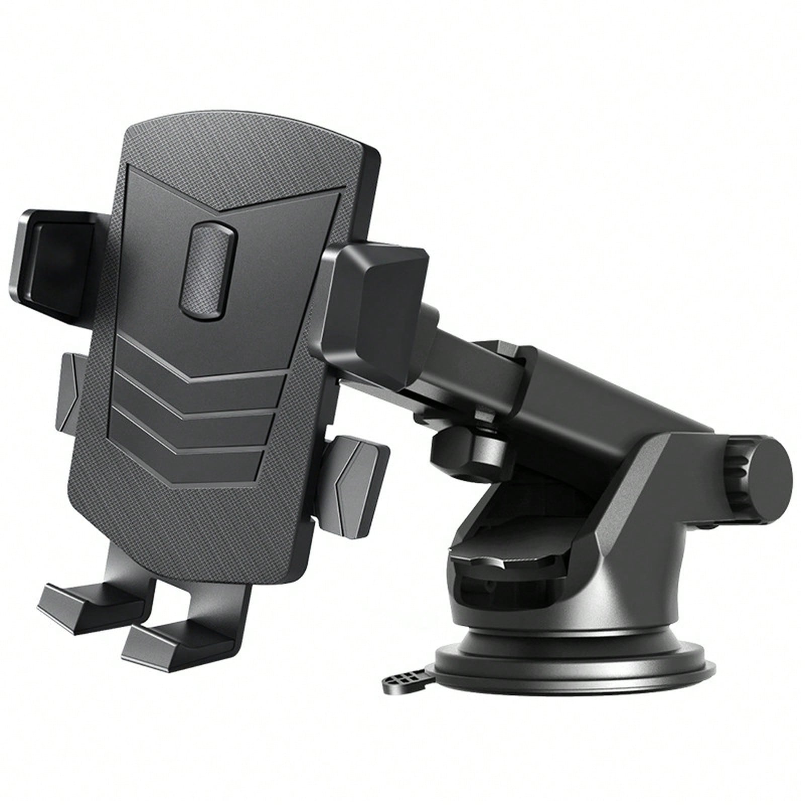Heavy-Duty Adjustable Windshield Car Phone Holder With 360 ° Rotation, Universal Dashboard Suction Mount, Stable Anti-Slip Grip For GPS Navigation, Driving & Road Trips Car Acessesories