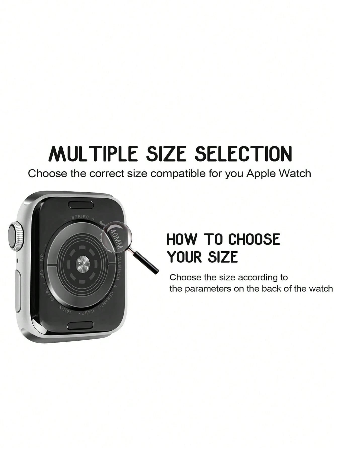 Hollow Out Case Compatible With Apple Watch, Randomly With Or Without Button