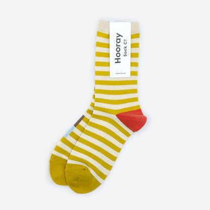Hooray Sock Co. Crew Socks, Eureka