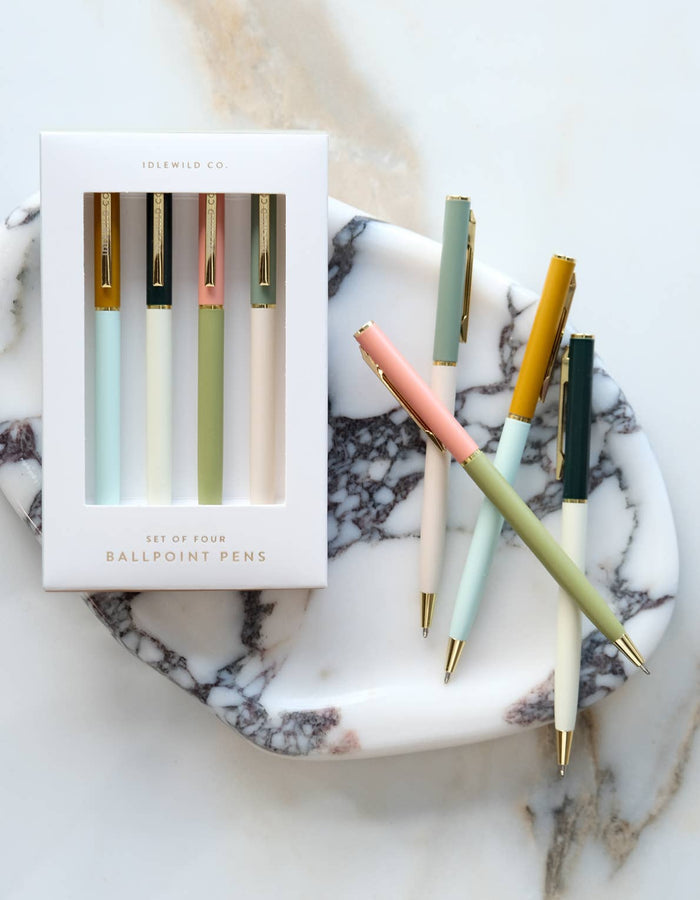 Idlewild Co. - City Pallet Pens, Set of Four | PARIS