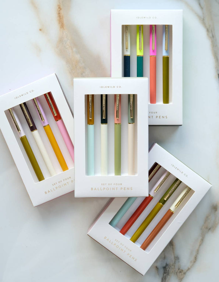 Idlewild Co. - City Pallet Pens, Set of Four | PARIS