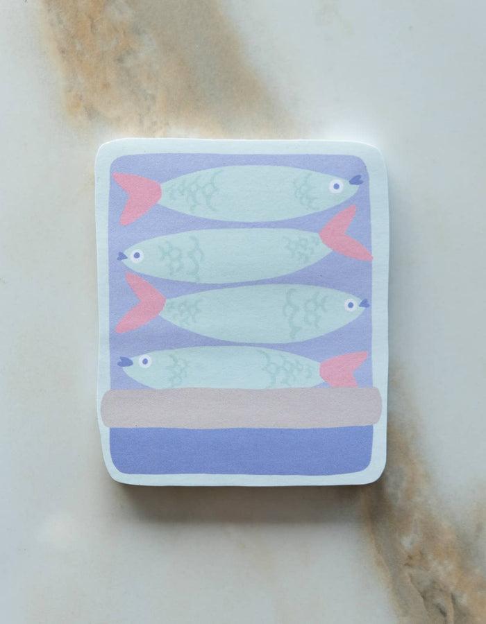 Idlewild Co. - Die-Cut Sticky Notepad | Tinned Fish