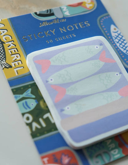 Idlewild Co. - Die-Cut Sticky Notepad | Tinned Fish