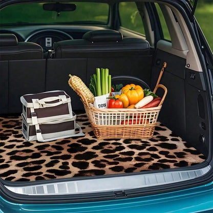 Item Picture 1pc Of Car Trunk Mat With A Pink Pet Friendly Reduces Odors Your Vehicle Clean Suitable For Sedans Suvs Cuvs And Other Models.Jpg200G Pet Trunk Mat, Car Cargo Box Mat, Universal Siz