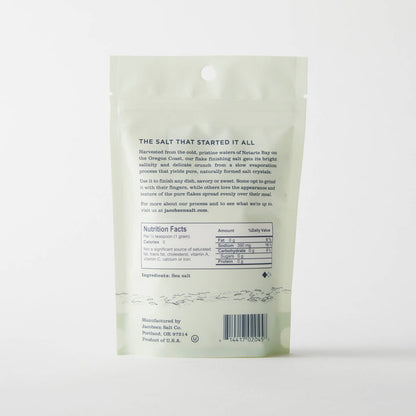 Jacobsen Salt Co. - Pure Flake Sea Salt - 4 oz bag