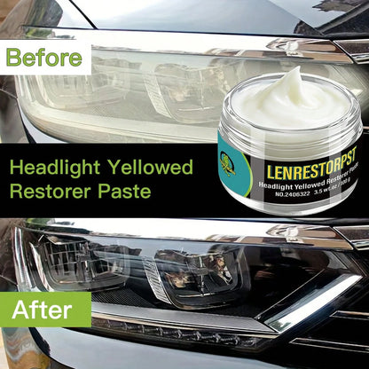 JB-XPCS Auto Headlight Restoration Polishing Kits Car Headlamp Scratch Remover Repair Paste Remove Oxidation Headlight Polish