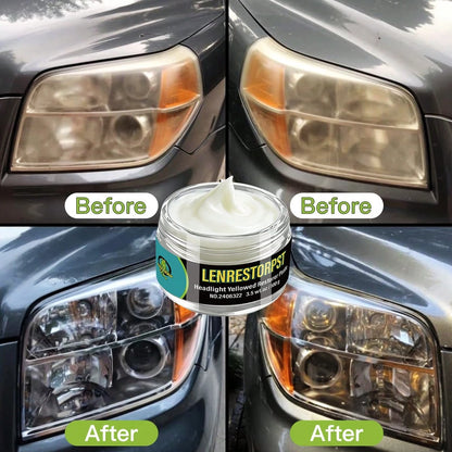 JB-XPCS Auto Headlight Restoration Polishing Kits Car Headlamp Scratch Remover Repair Paste Remove Oxidation Headlight Polish