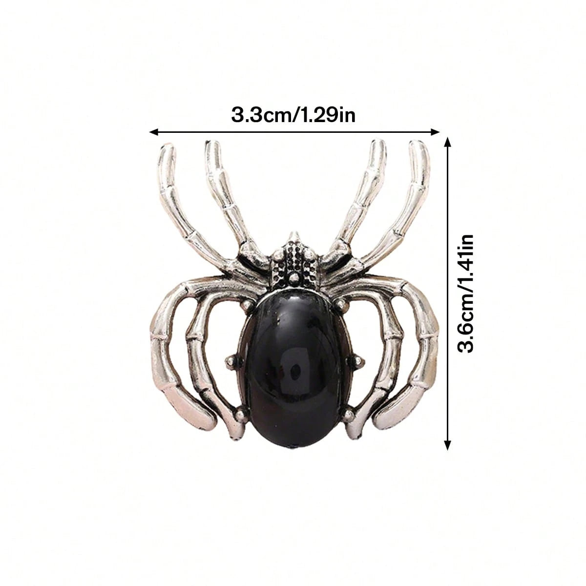 Jeweled Spider Car Air Vent Clip: Gothic Halloween Air Vent Decor Clip