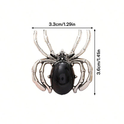 Jeweled Spider Car Air Vent Clip: Gothic Halloween Air Vent Decor Clip