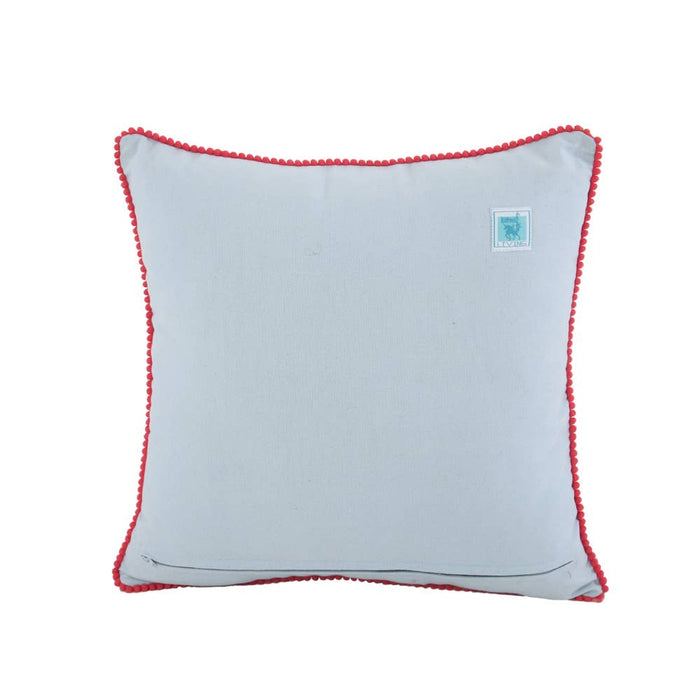 Karma Living - Crossflower Puzzle Cushion 18x18"