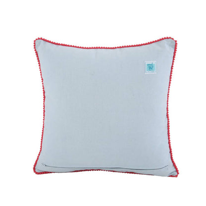 Karma Living - Crossflower Puzzle Cushion 18x18"