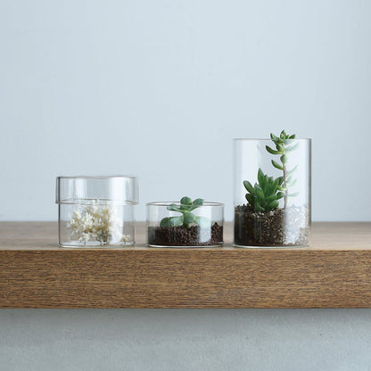 Kinto SCHALE Glass Case, Clear