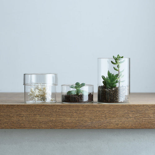 Kinto SCHALE Glass Case, Clear