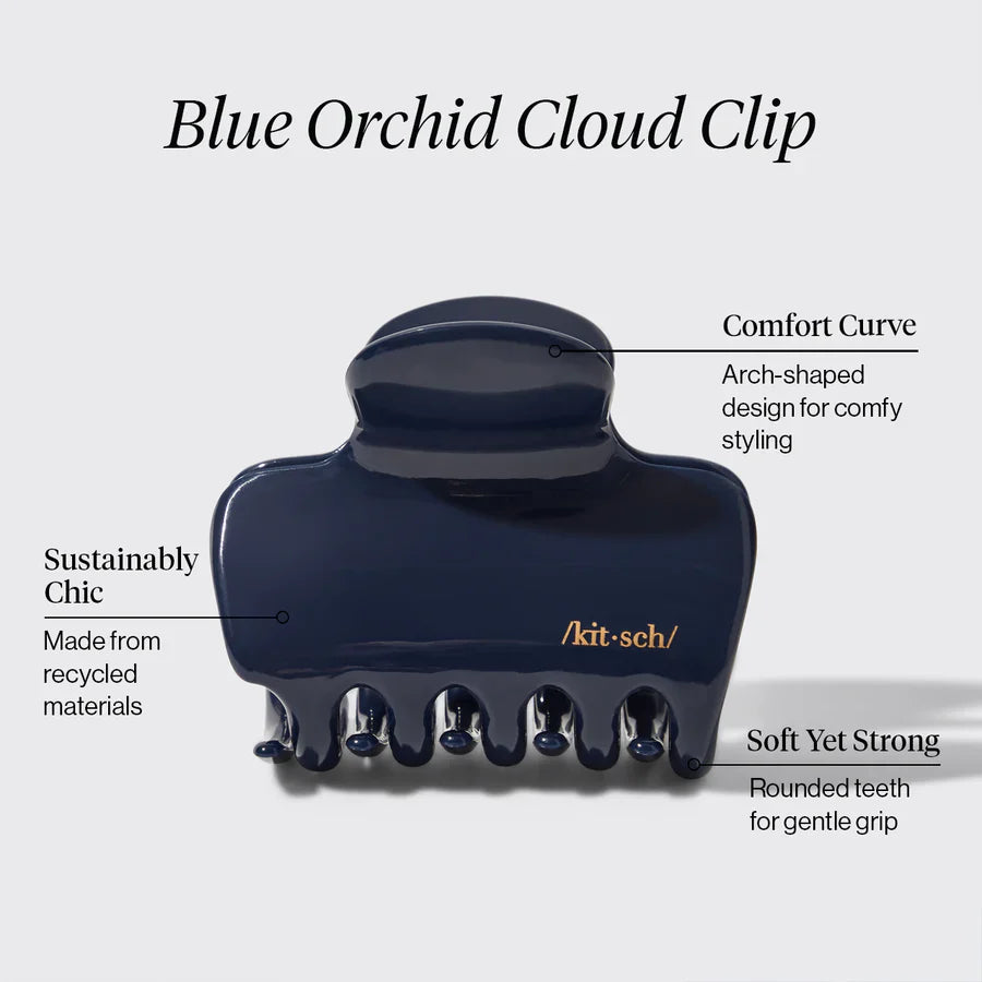 kitsch Recycled Plastic Medium Cloud Clip